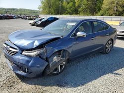 Salvage cars for sale at Concord, NC auction: 2022 Subaru Legacy Touring XT