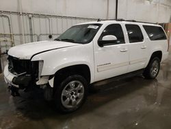 Salvage cars for sale at Avon, MN auction: 2010 Chevrolet Suburban K1500 LT