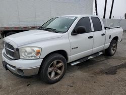 Salvage cars for sale from Copart Van Nuys, CA: 2008 Dodge RAM 1500 ST