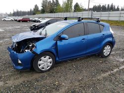 Salvage cars for sale at Graham, WA auction: 2013 Toyota Prius C