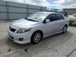 Salvage cars for sale from Copart Arcadia, FL: 2010 Toyota Corolla Base