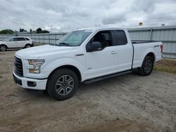 Salvage cars for sale from Copart Bakersfield, CA: 2015 Ford F150 Super Cab