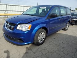 Salvage cars for sale at Dyer, IN auction: 2013 Dodge Grand Caravan SE