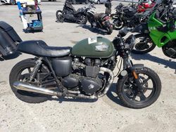 Salvage motorcycles for sale at Sun Valley, CA auction: 2014 Triumph 2014 Triumph Motorcycle Bonneville