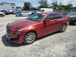 Salvage cars for sale from Copart Opa Locka, FL: 2015 Cadillac CTS