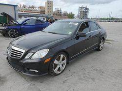 Salvage cars for sale from Copart New Orleans, LA: 2011 Mercedes-Benz E 350