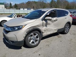 Salvage cars for sale at Assonet, MA auction: 2018 Honda CR-V EXL