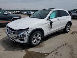 Salvage cars for sale at Grand Prairie, TX auction: 2018 Mercedes-Benz GLC 300