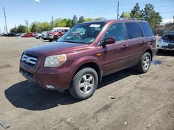 Salvage cars for sale from Copart Denver, CO: 2007 Honda Pilot EX