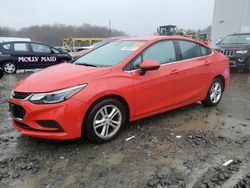 Salvage cars for sale from Copart Windsor, NJ: 2017 Chevrolet Cruze LT