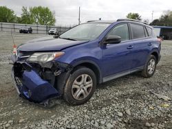 Salvage cars for sale at Mebane, NC auction: 2015 Toyota Rav4 LE