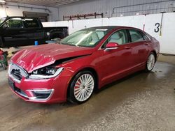 Lincoln salvage cars for sale: 2017 Lincoln MKZ Reserve