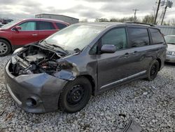 Salvage cars for sale at Wayland, MI auction: 2011 Toyota Sienna Sport