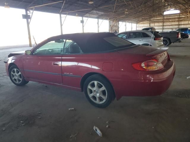 2002 Toyota Camry Solara SE