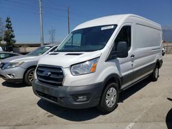Salvage trucks for sale at Rancho Cucamonga, CA auction: 2020 Ford Transit T-250