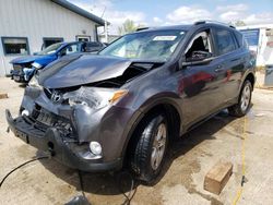 Salvage cars for sale from Copart Pekin, IL: 2015 Toyota Rav4 XLE