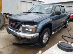 Salvage trucks for sale at Pekin, IL auction: 2007 GMC Canyon