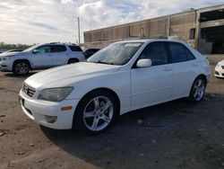 Salvage cars for sale from Copart Fredericksburg, VA: 2005 Lexus IS 300