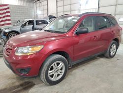 Salvage cars for sale at Columbia, MO auction: 2010 Hyundai Santa FE GLS