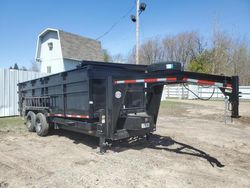 Salvage trucks for sale at Davison, MI auction: 2024 Quality Trailer