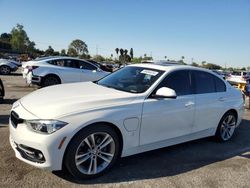 Salvage cars for sale from Copart Van Nuys, CA: 2017 BMW 330E