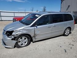 Salvage cars for sale from Copart Appleton, WI: 2012 Dodge Grand Caravan Crew