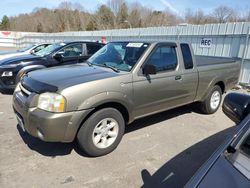 Salvage cars for sale at Assonet, MA auction: 2002 Nissan Frontier King Cab XE