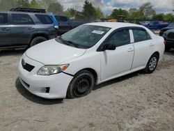 Salvage cars for sale from Copart Madisonville, TN: 2010 Toyota Corolla Base