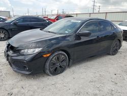 Honda salvage cars for sale: 2018 Honda Civic EX