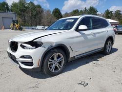Salvage cars for sale at Mendon, MA auction: 2018 BMW X3 XDRIVE30I