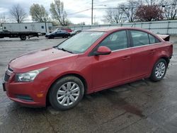 Salvage cars for sale from Copart Moraine, OH: 2011 Chevrolet Cruze LT