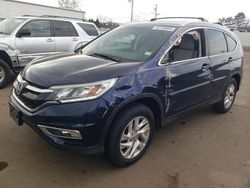 Salvage cars for sale at New Britain, CT auction: 2016 Honda CR-V EX