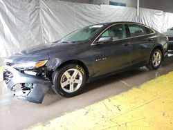 Salvage cars for sale from Copart Indianapolis, IN: 2020 Chevrolet Malibu LS