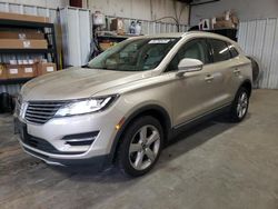Salvage cars for sale at Rogersville, MO auction: 2017 Lincoln MKC Premiere