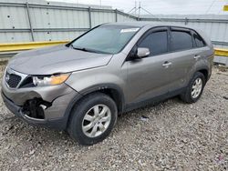 Salvage cars for sale at Lawrenceburg, KY auction: 2011 KIA Sorento Base