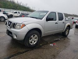 Salvage cars for sale at West Mifflin, PA auction: 2013 Nissan Frontier S