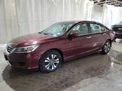 Salvage cars for sale from Copart Leroy, NY: 2014 Honda Accord LX