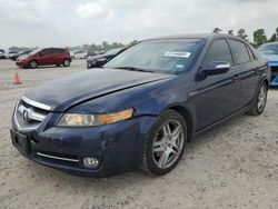 Salvage cars for sale from Copart Houston, TX: 2008 Acura TL