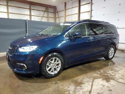 Salvage cars for sale at Columbia Station, OH auction: 2022 Chrysler Pacifica Touring L