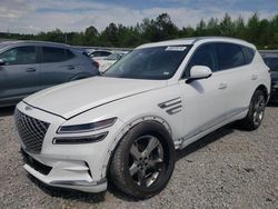 Salvage cars for sale at Memphis, TN auction: 2021 Genesis GV80 Base