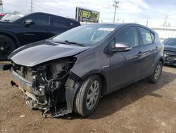 Salvage cars for sale at Chicago Heights, IL auction: 2013 Toyota Prius C