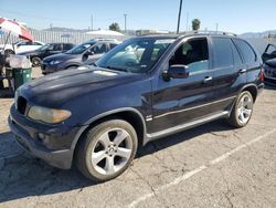 Salvage cars for sale from Copart Van Nuys, CA: 2004 BMW X5 4.4I