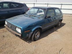 Volkswagen Golf GL salvage cars for sale: 1992 Volkswagen Golf GL