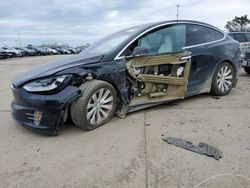 Salvage cars for sale at Woodhaven, MI auction: 2020 Tesla Model X