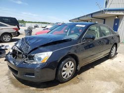 Honda Accord LX salvage cars for sale: 2007 Honda Accord LX