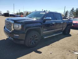 Salvage cars for sale from Copart Denver, CO: 2016 GMC Sierra K1500 Denali