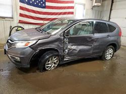 Salvage cars for sale from Copart Lyman, ME: 2016 Honda CR-V EX