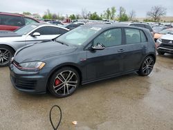 Salvage cars for sale at Bridgeton, MO auction: 2017 Volkswagen GTI S/SE