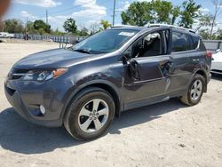 Salvage cars for sale at Riverview, FL auction: 2015 Toyota Rav4 XLE