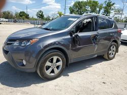 Toyota Rav4 salvage cars for sale: 2015 Toyota Rav4 XLE